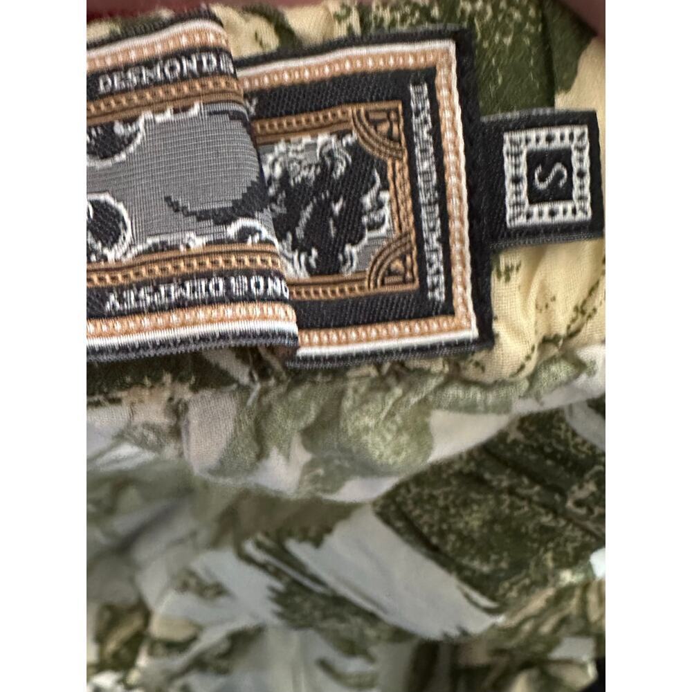 DESMOND & DEMPSEY Night Bloom-print Pyjama Pajama Pants Floral Cottagecore Sz S - Picture 4 of 8